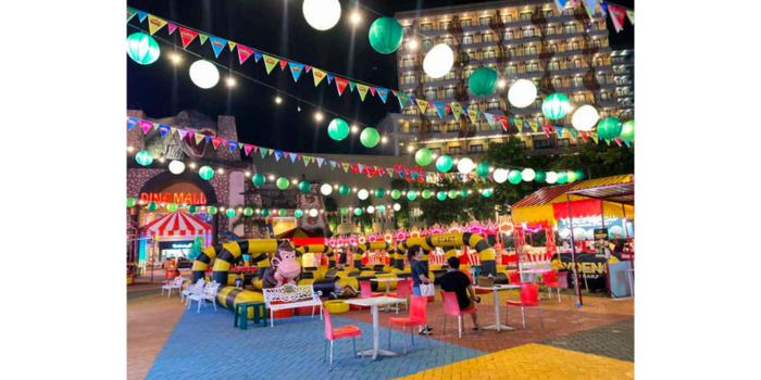 DESTINASI BARU: area Carnival Jawa Timur Park 3 resmi beroperasi di area dino Mall Jatim Park 3 sejak 29 Maret lalu.
