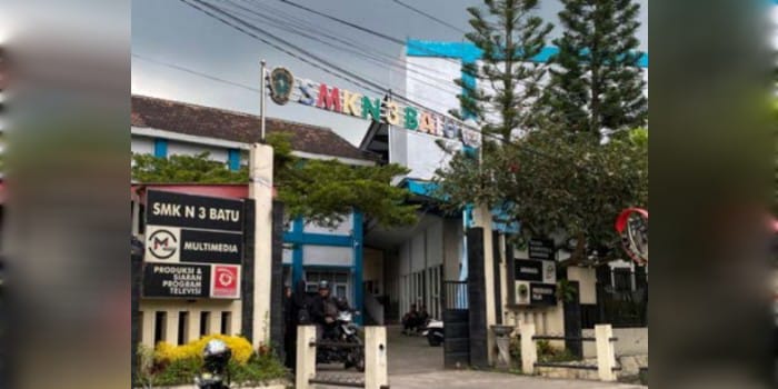 PERCONTOHAN: SMKN 3 Batu di Jalan Terusan Metro, Kelurahan Sumberejo, Kecamatan Batu menjadi salah satu sekolah kejuruan yang sudah memiliki jurusan kesenian.
