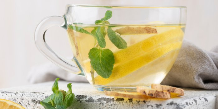 Ilustrasi teh lemon balm (pch.freepik)