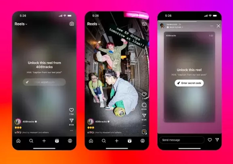 Fitur Terbaru Instagram, Locked Reels (Instagram)
