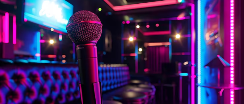 Ilustrasi tempat karaoke (freepik)