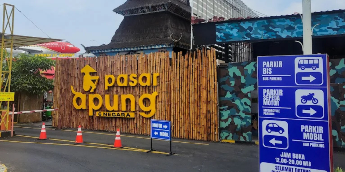 Pasar Apung Museum Angkut (Aridena Putra).