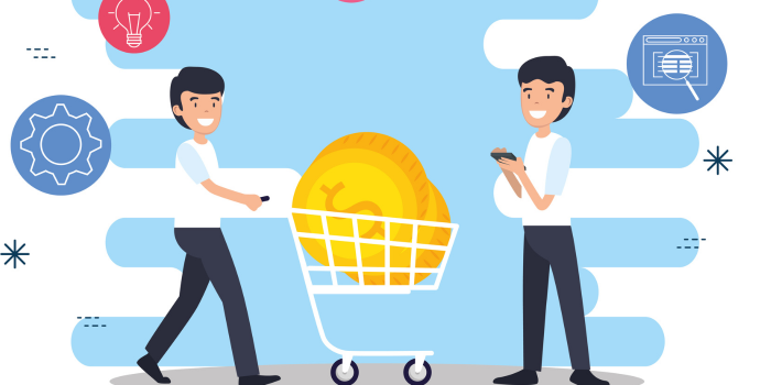 Ilustrasi penjualan (pch.freepik)