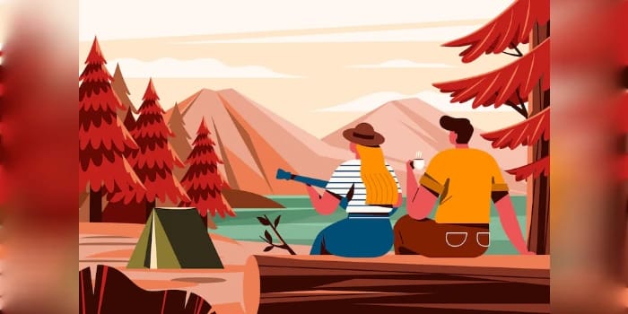 Ilustrasi Wisata Alam (sumber foto: freepik)