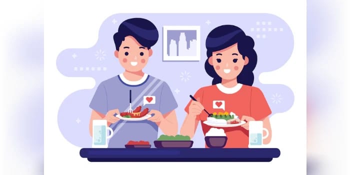 Ilustrasi Pecinta Kuliner (sumber foto: freepik)