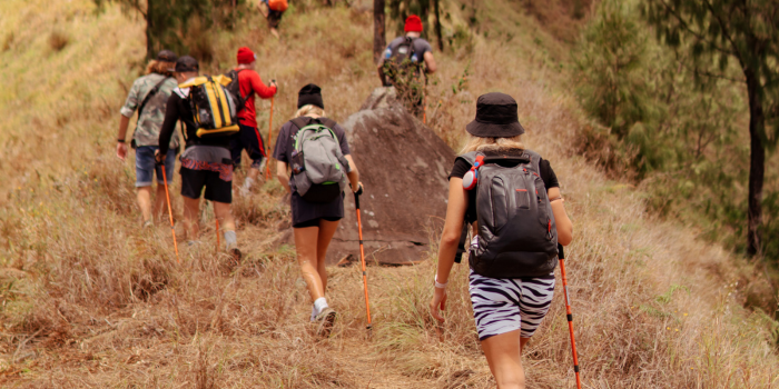 Ilustrasi trekking (freepik).