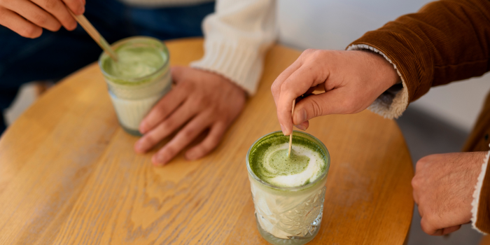 Ilustrasi menu minuman matcha (freepik).