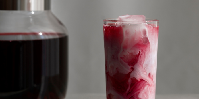 Ilustrasi minuman red velvet (freepik).