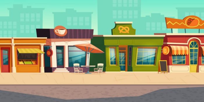 Ilustrasi Tempat Kuliner Pinggir Jalan (sumber foto: freepik)