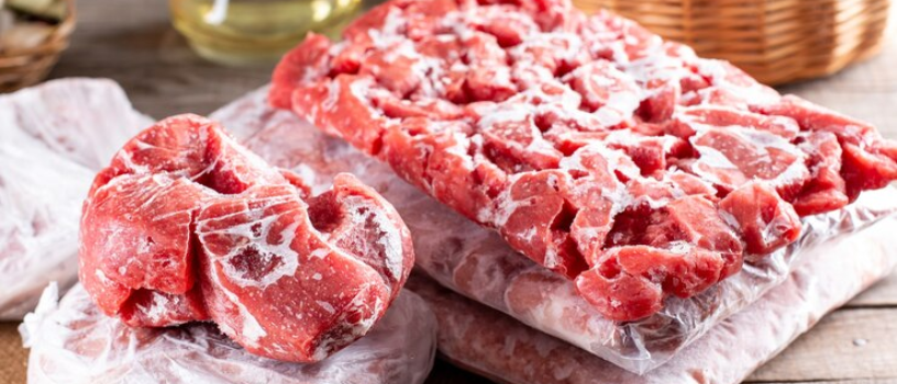 Ilustrasi daging beku. (freepik)