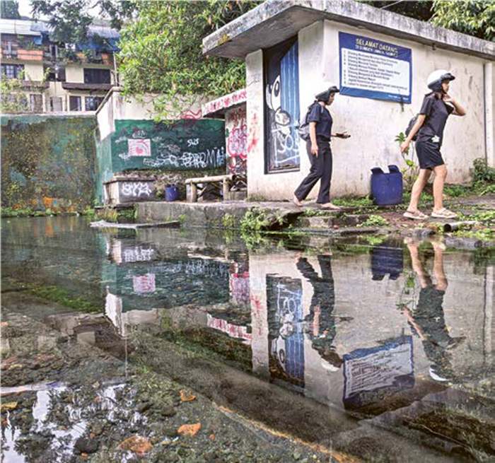 DIKAJI ULANG: Salah satu aset Pemkot Batu di Desa Punten, Kecamatan Bumiaji Kota Batu yang rencananya menjadi tempat pembangunan SPPG tahun ini. Lokasi tersebut berdekatan dengan Sumber Umbul Gemulo.