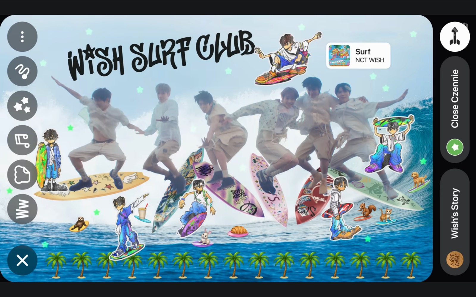 ASYIK: Cuplikan MV terbaru NCT WISH berjudul Surf yang berlatar Pulau Bali