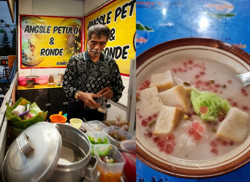 HANGAT: Angsle, kuliner penyelamat malam dingin saat musim mahasiswa baru tiba.