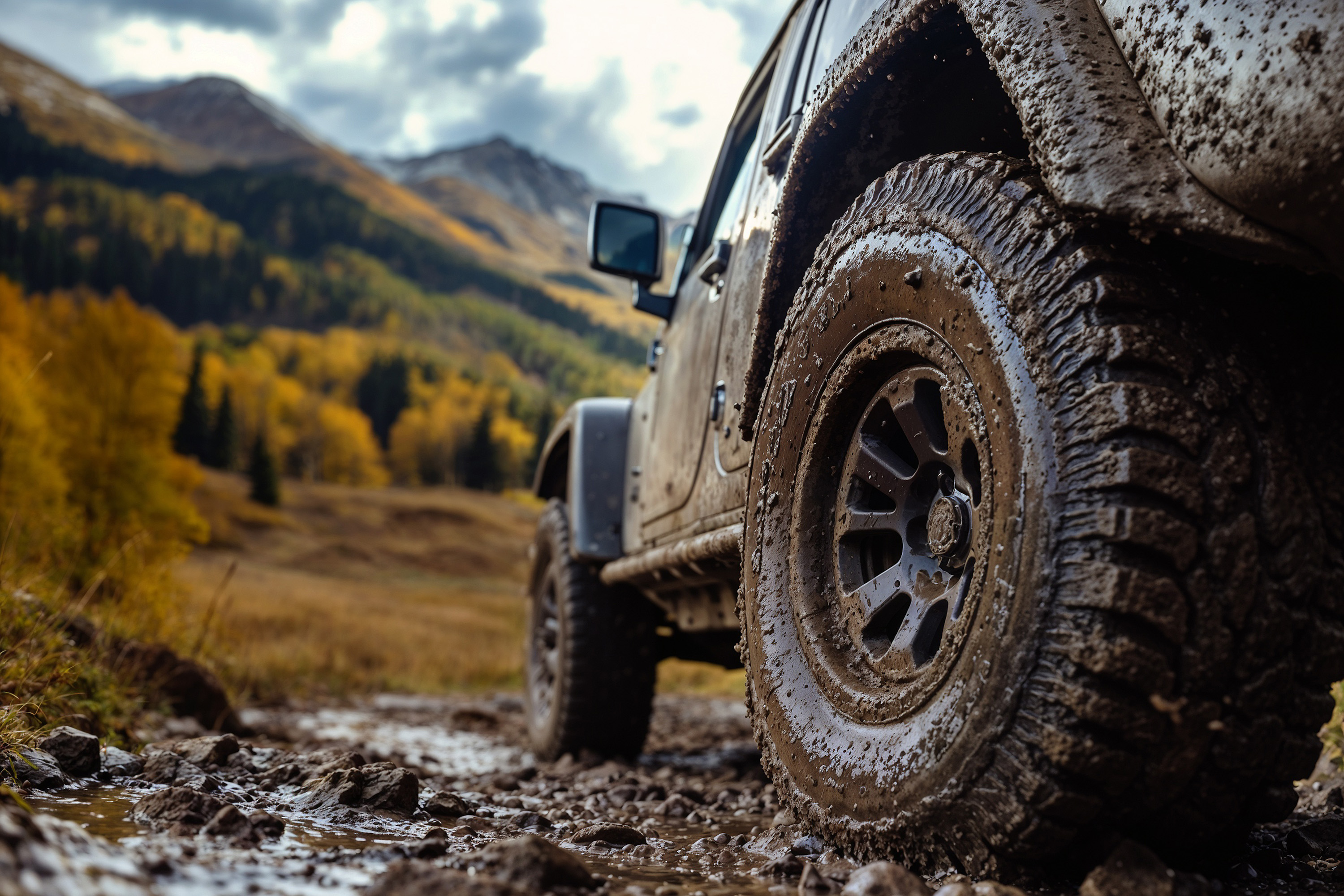 Serunya bermain off-road bersama keluarga atau teman.