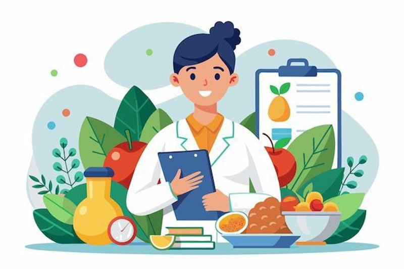 Ilustrasi diet