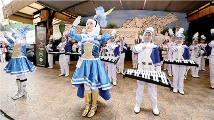 Jawa Timur Park 1 Marching Band.