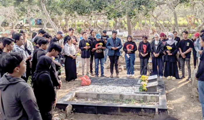 REGULASI DIPERKETAT: Salah satu Makam Cina di Kelurahan Temas, Kecamatan Batu.