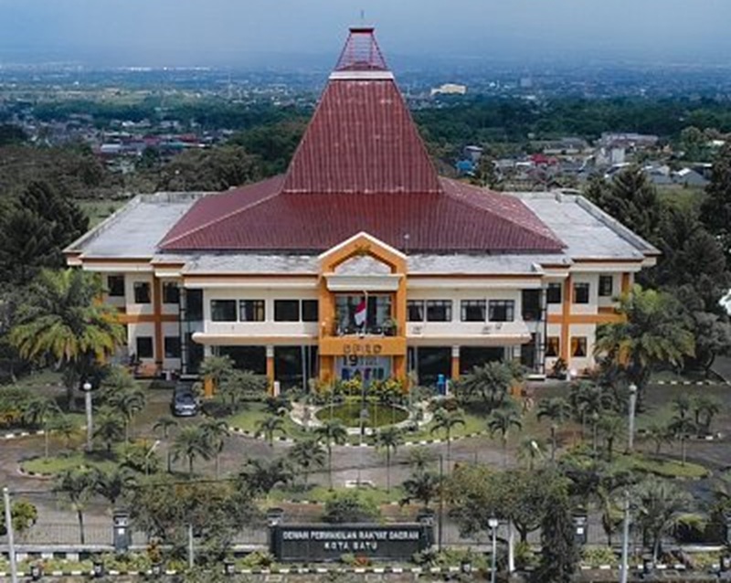 Ilustrasi gedung DPRD Kota Batu