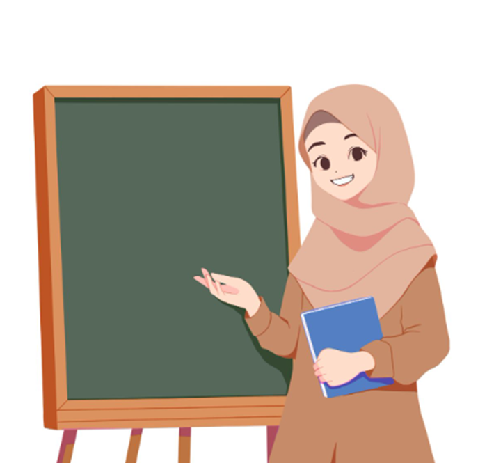 Ilustrasi Guru Bahasa Inggris