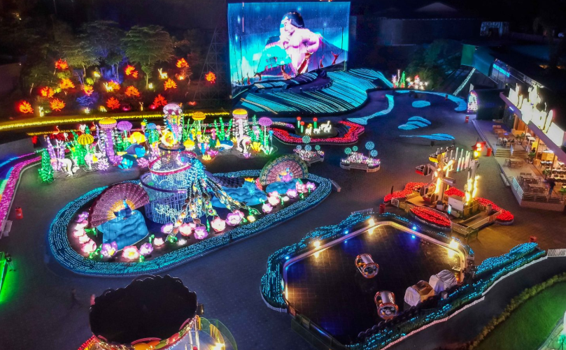 All Zone From The Top Milenial Glow Garden