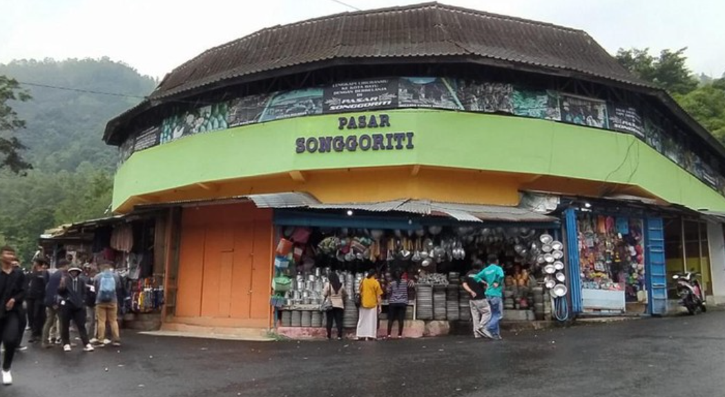 Ilustrasi Pasar Songgoriti