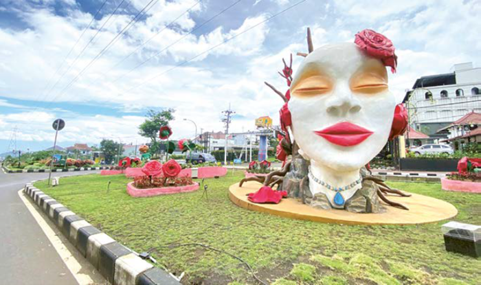 BELUM TUNTAS: Beberapa tema yang diusulkan di pulau Jalan Sultan Agung belum dimulai kemarin (6/1).