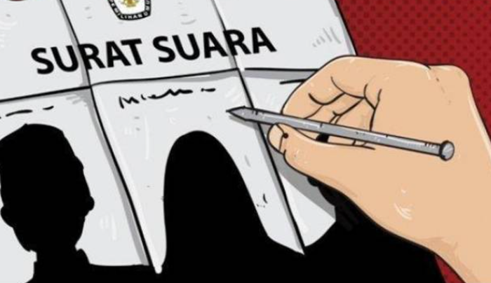 Ilustrasi Surat Suara Pilkada