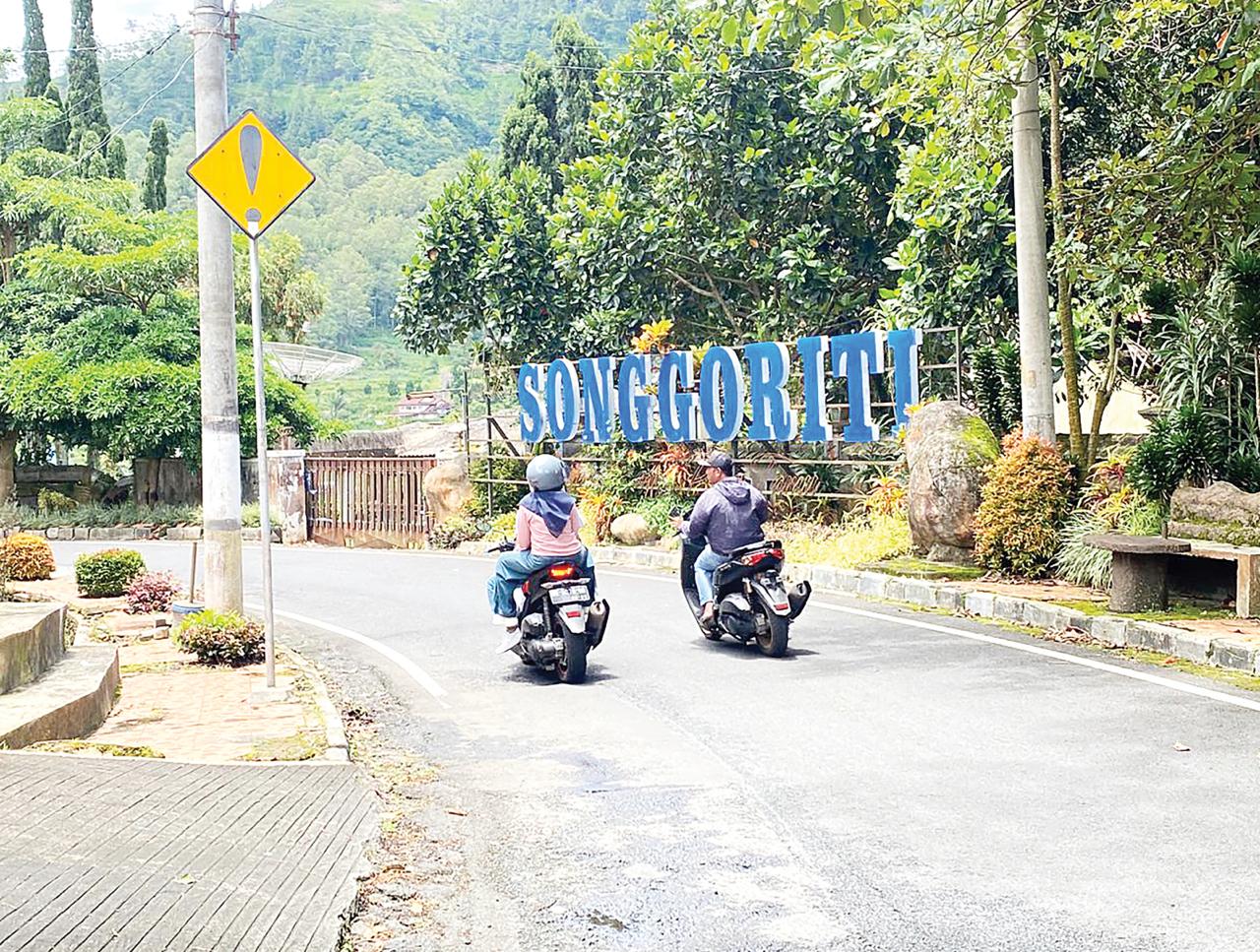 BAKAL DIREVITALISASI: Kawasan ikonik Songgoriti yang dulunya menjadi jujugan wisatawan diwacanakan bakal ditransformasikan menjadi kampung budaya.