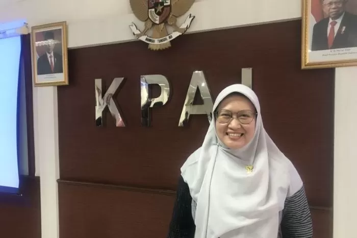 Anggota KPAI Diyah Puspitarini. (Moch Mardiansyah Al Afghani/Antara)