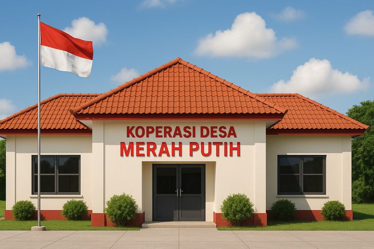 Ilustrasi Koperasi Desa Merah Putih (Pinterst)