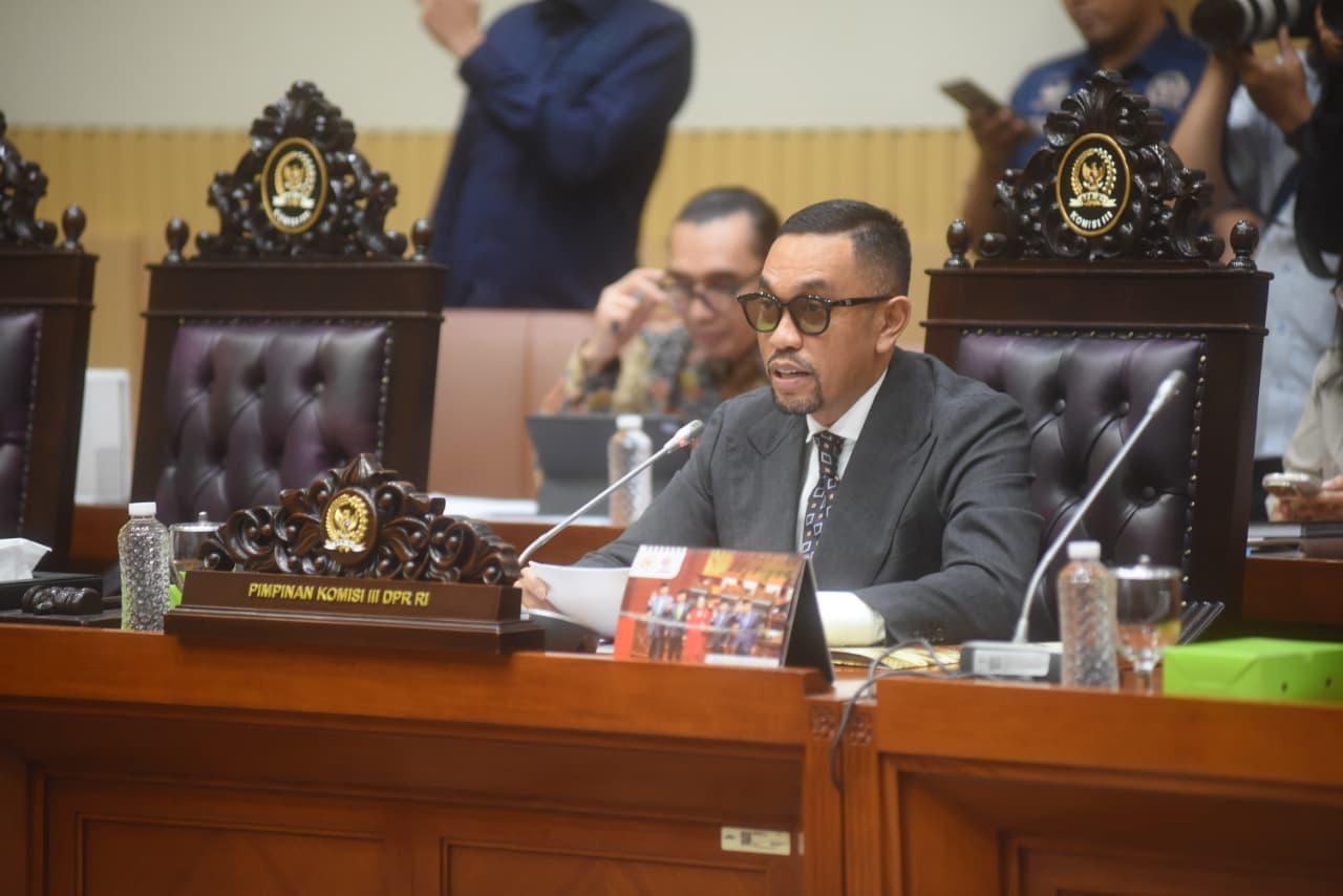 Wakil Ketua Komisi III DPR RI Ahmad Sahroni. (Istimewa)