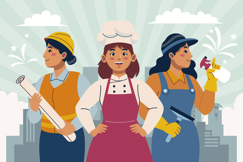 Setiap tahun, angkatan pekerja perempuan di Kota Batu meningkat dan mulai mengejar dominasi laki-laki di pasar kerja. (Freepik).