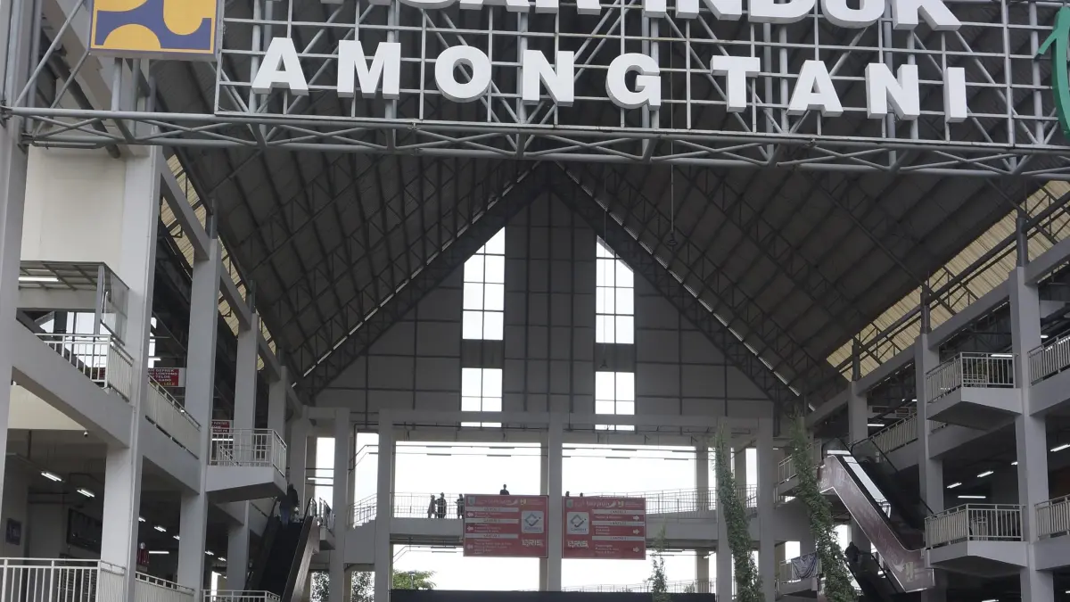 Pasar Induk Among Tani Kota Batu. RORI DINANDA BESTARI/RADAR BATU