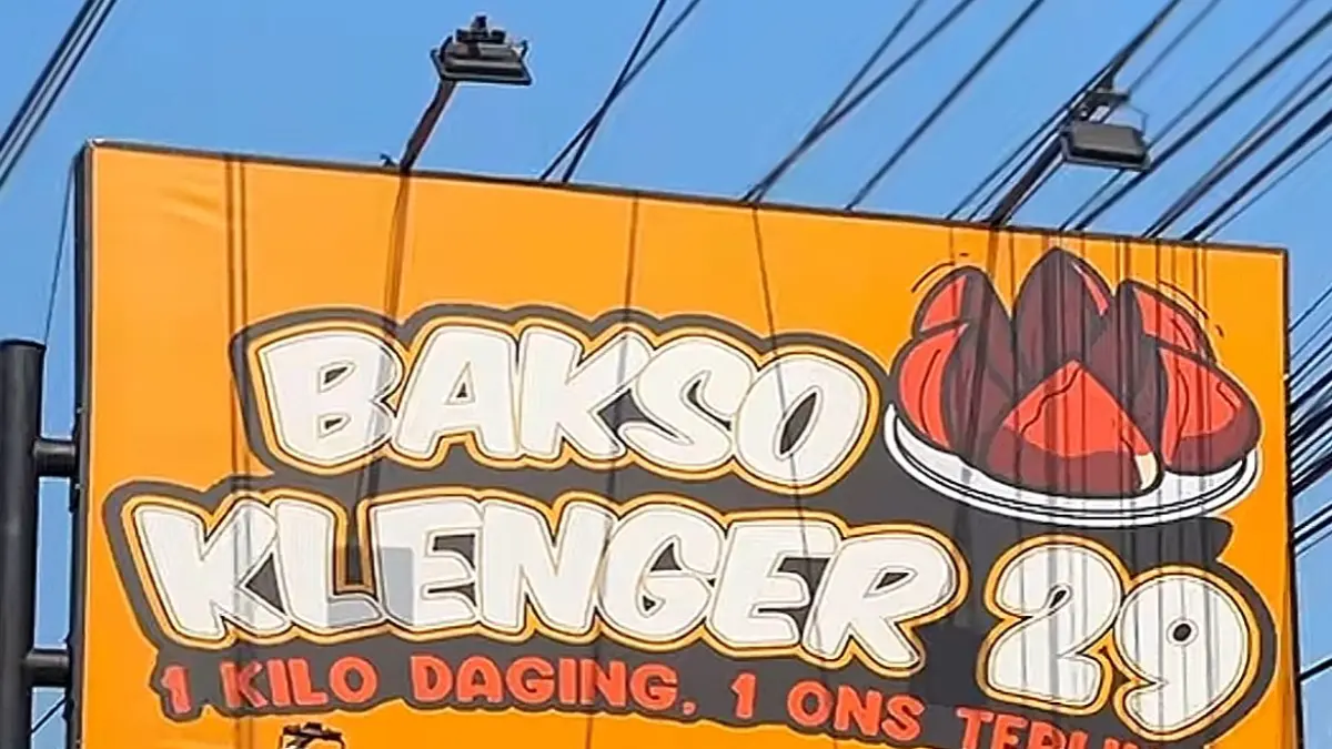 Bakso Klenger di Kota Batu (Tiktok @quhiin)