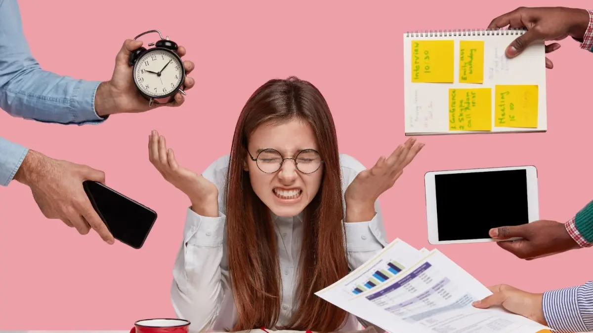 Ilustrasi burnout pada mahasiswa (sumber foto: freepik)