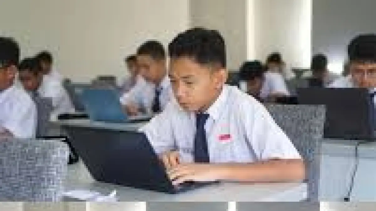 Pelaksanaan TKA SMP Al-Hikmah Batu pada 6-7 April 2026 (Instagram @smpalhikmahiibsbatu)