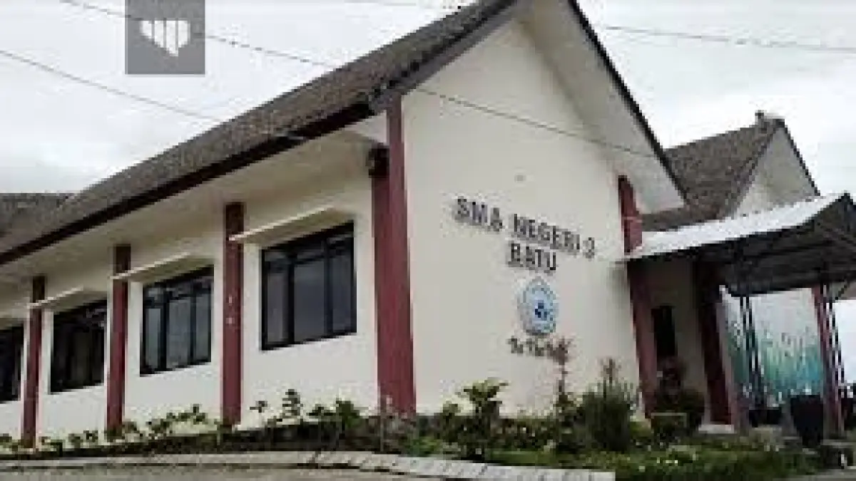 gedung SMA Negeri 3 Batu (sumber: istimewa)