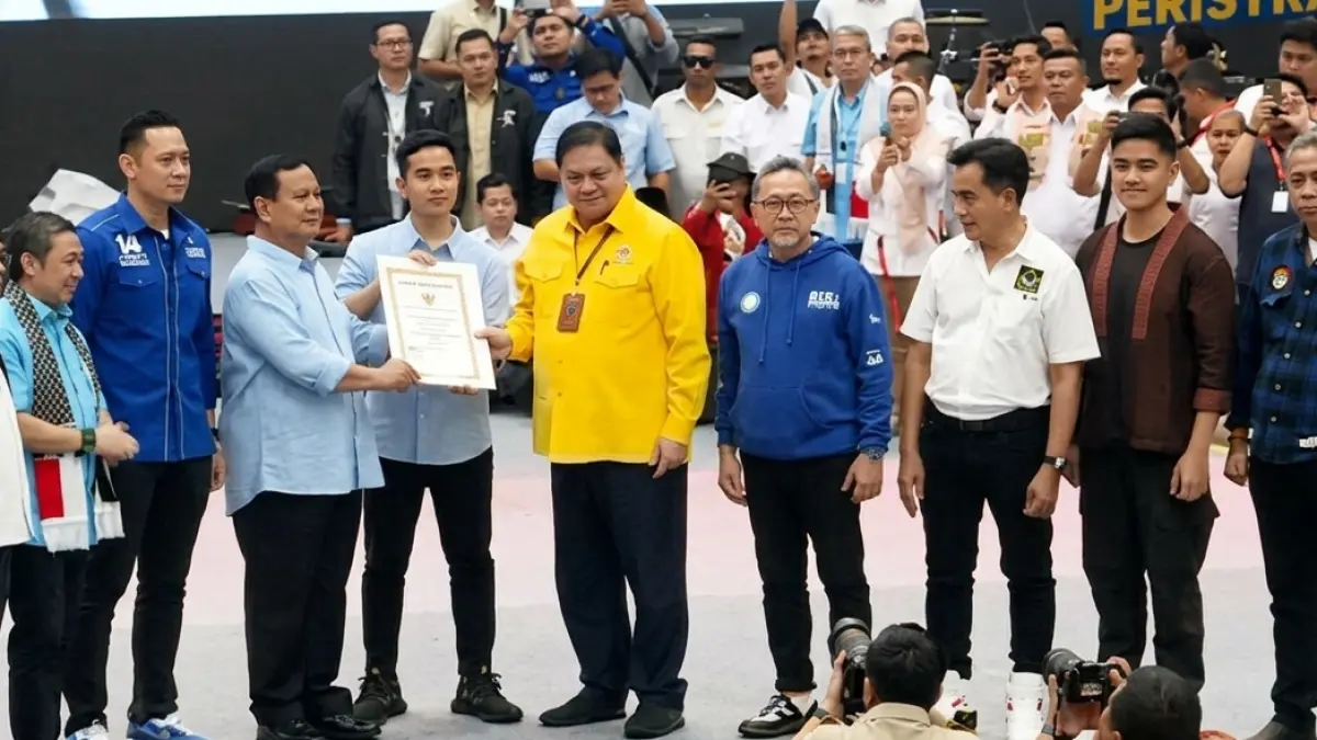 PARTAI-PARTAI POLITIK KOMPAK TOLAK USULAN KPK: Tidak Setujui Masa Jabatan Ketua Umum Dibatasi Dua Periode. (Sumber: Istimewa)