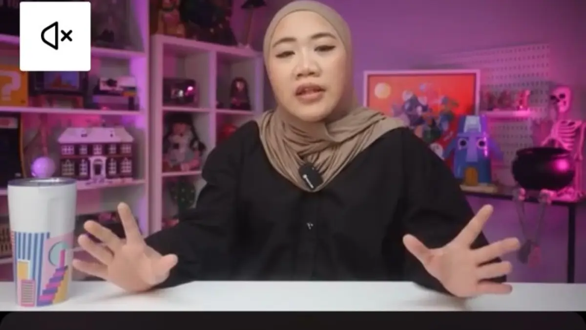 KEMBALI VIRAL: Tangkapan layar unggahan kanal YouTube populer, Nadia Omara.
