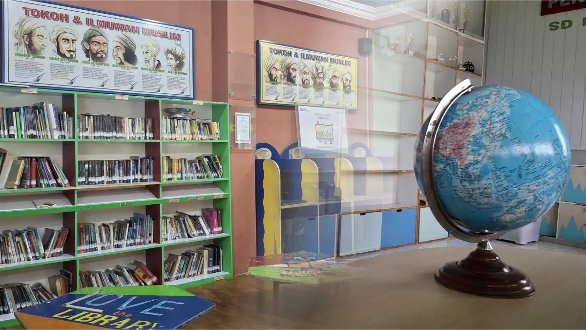 Perpustakaan sekolah SMK Negeri 1 Air Batu (sumber: laman resmi AMK Negeri 1 Air Batu)