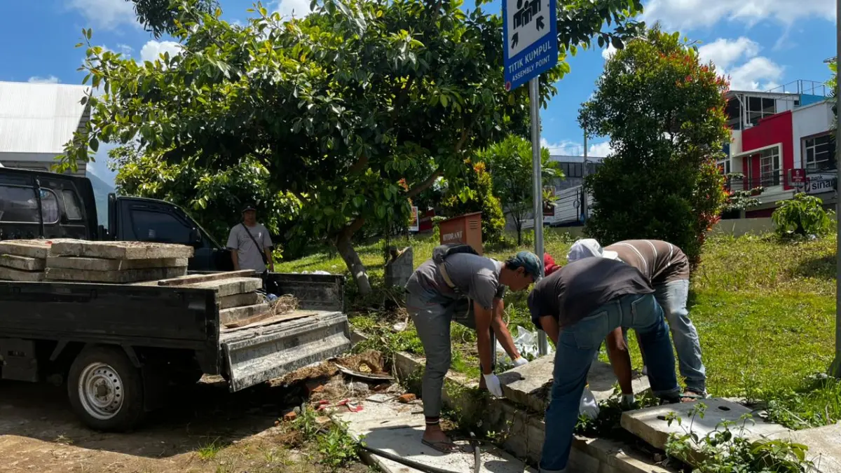 Progres Pemindahan Sisa Tutup U-Ditch Pasar Induk 50 Persen, Talang Masih Belum Dimulai