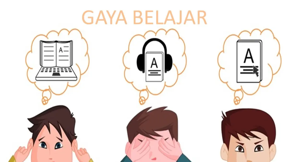macam macam gaya belajar (sumber: laman Desa Cikoneng)