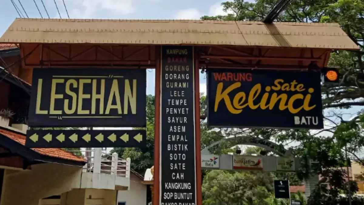 Warung Sate Kelinci Rekor Muri jadi pilihan akternatif sate di Kota Batu (Instagram @warung.satekelinci)