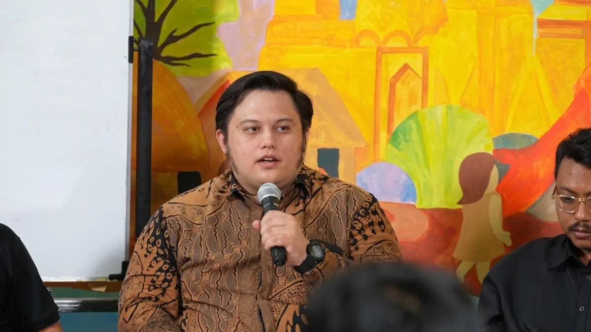 ANGGOTA TAUD, AIRLANGGA JULIO: Anggap Ada Beberapa Kejanggalan dalam Dakwaan Kasus  Penyiraman Air Keras Andrie Yunus. (Sumber: Istimewa)
