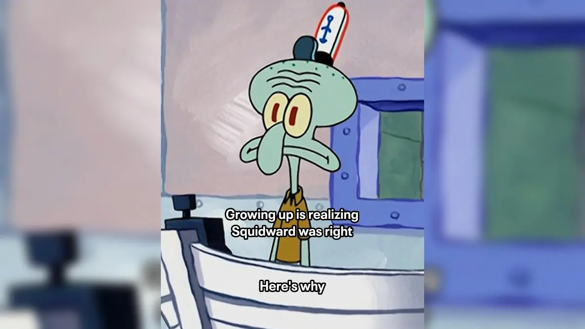 Karakter Squidward (Instagram/spongebob)