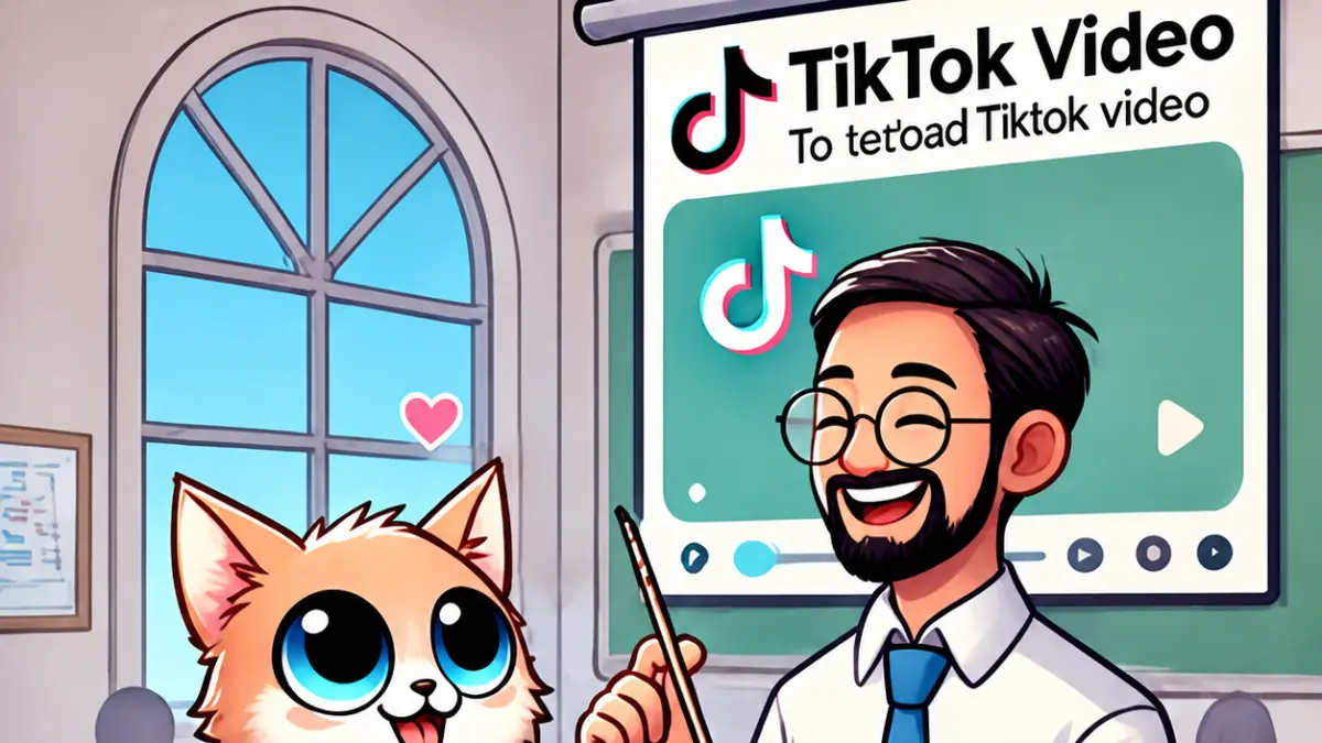 Platform Tik Tok menjadi media edukasi melalui animasi AI (sumber: Fakultas Ilmu Pendidikan UNESA)