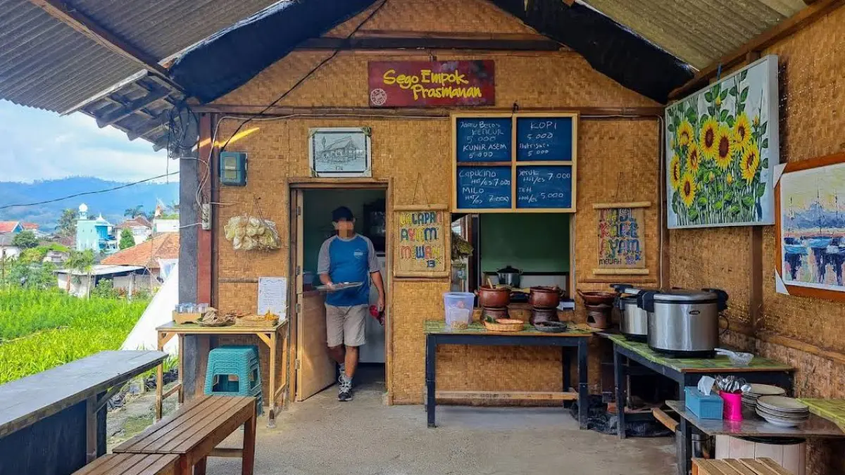 Nasi Empok Mewah, mepet sawah di Kota Batu (Google Maps @Saruma)