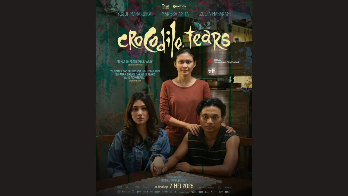 Poster film "Crocodile Tears" (instagram/talamedia_co)