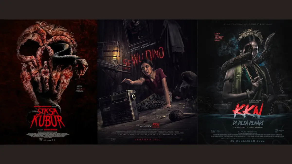 Poster film horor Indonesia (instagram)