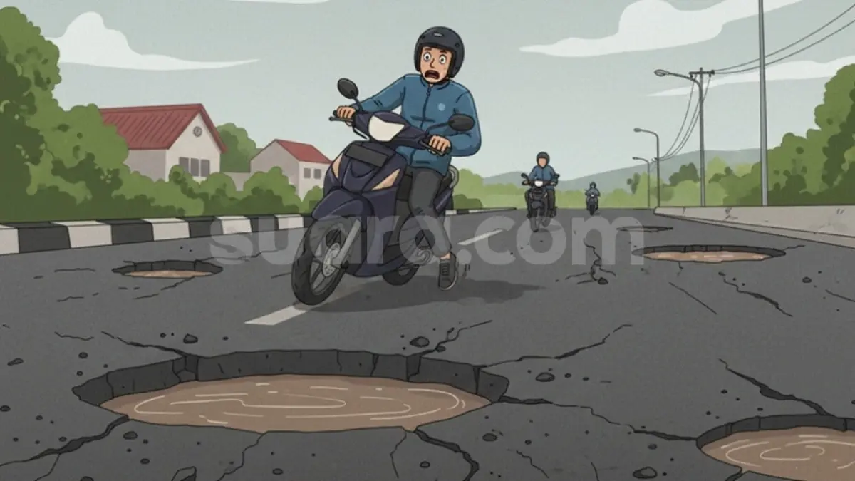Illustrasi jalur rusak (Google)